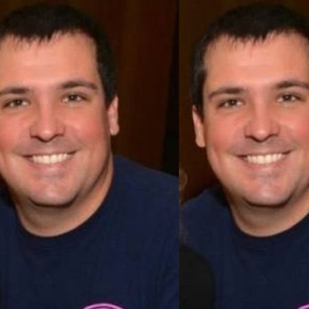 Quinton Anderson Reynolds smiling in front of the camera.